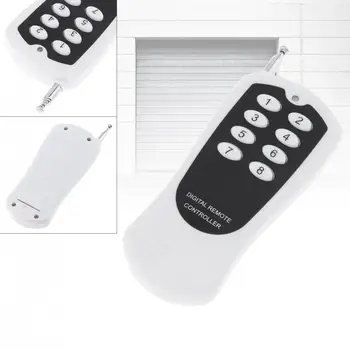 

433MHz High Power Wireless Remote Control with 1000 Meters Long Distance and 8 Button Remote Control for High Power Equipment