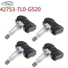 4 шт./лот 42753-TL0-G520 42753TL0G520 для- Honda Jazz TPMS датчик давления в шинах авто запчасти 433 МГц