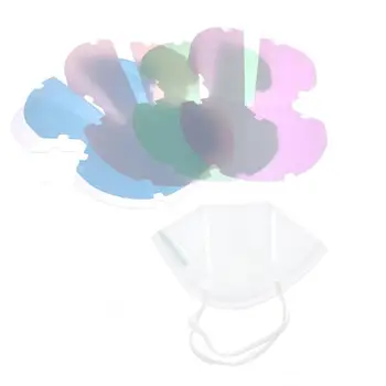 

2020 NEW 5 Colors Collapsible Face Cover Storage Folder Portable Mouth And Nose CoverTemporary Folder Storage Clip Easy To Carry
