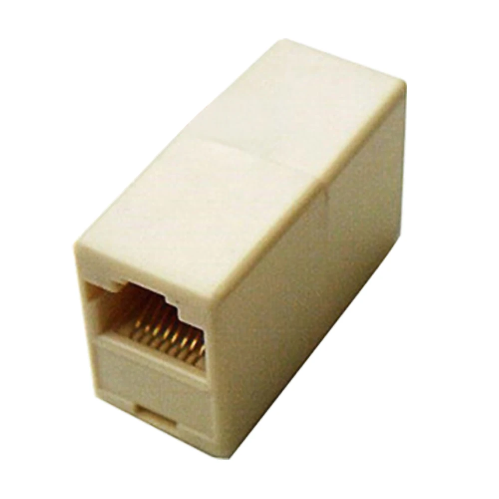 Elisona 10 шт. Ethernet RJ45 RJ 45 кабель типа Мама мама соединитель Lan Соединительный адаптер