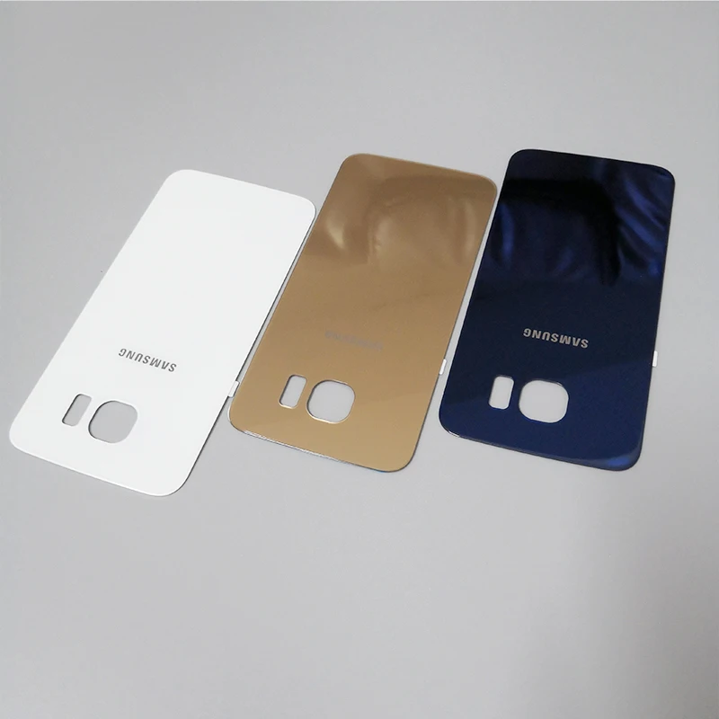 Задняя 3D стеклянная крышка батарейного отсека Samsung Galaxy S6 Сменный Чехол для SAMSUNG