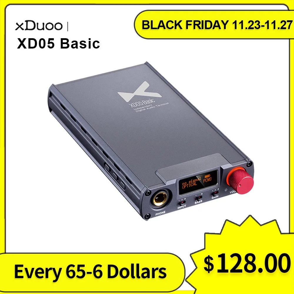 Xduoo XD05 Basic Headphone Amplifier AK4490 500mW