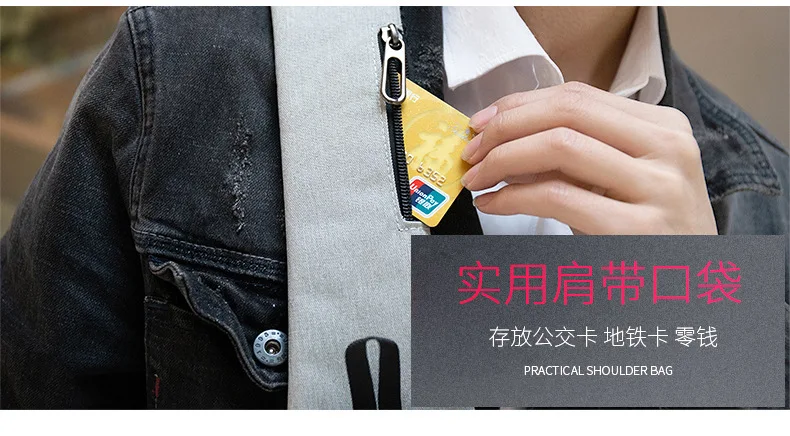 Cross Border Foreign Trade New Style Men Chest Pack Oxford Fabric Chest Bag Outdoor Sports Backpack Travel Diaper Bag Wholesale