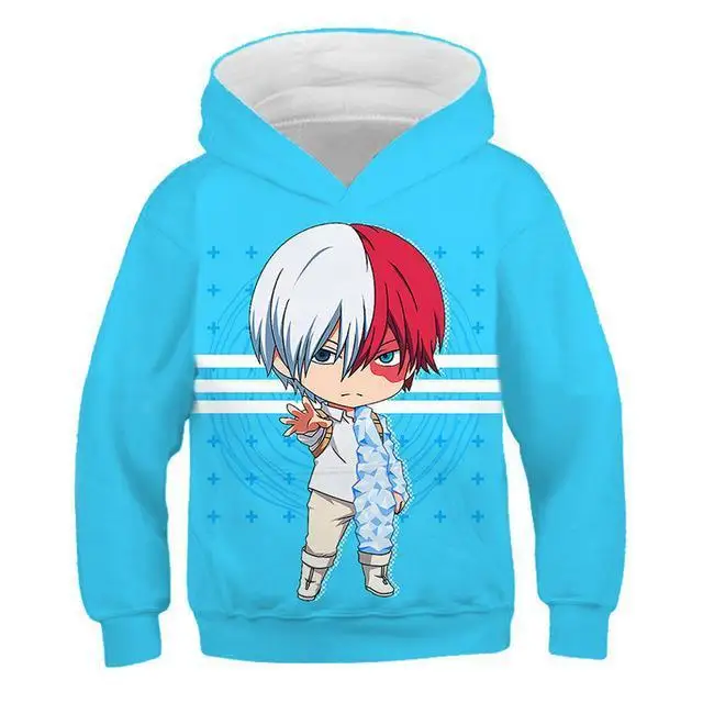 Sudadera con capucha de dibujos анимадо lindo 3D Nios de moda de calle nios y nias casualsuter deportivo - Цвет: WPT-750