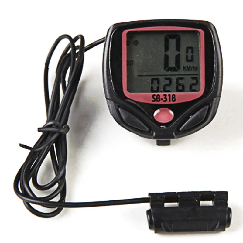 

Bike Computer With LCD Digital Display Waterproof Bicycle Odometer Speedometer Cycling Stopwatch Riding Accessories Tool
