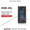 DC 7.4V 2000mAh Li-ion Battery KNB-45L Compatible with NX-340 TK-2202 TK-2200 TK-2206 TK-2207 TK-2212 TK-3217 TK-3306 TK-3307 1
