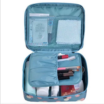 

Outdoor Makeup Bag Multi Pocket Ladies Bag Girl Women Cosmetic Bag Wash Toiletry Make Up Zipper Organizer Storage Travel Kit Bag
