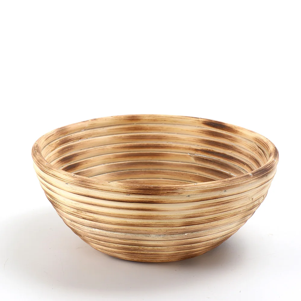 Round 22cm/8.6inch Bread Proofing Basket Bowl Homemade Bread Baking