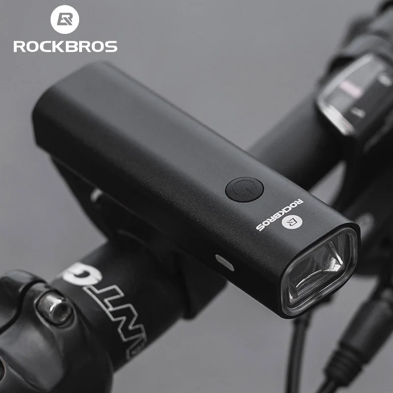 Flash Deal ROCKBROS USB Charge Bicycle Light Rainproof Bike Headlight Flashlight MTB Road Cycling Front Lamp Outdoor Night-riding Equipment 0