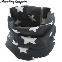 Весенний детский хлопковый шарф, детский теплый шарф, осенние шарфы с героями мультфильмов для мальчиков и девочек, детский воротник с круглым вырезом, детский волшебный шейный платок