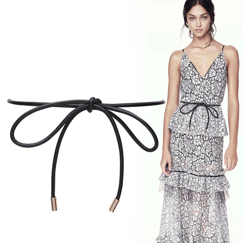 black bow belts for dresses