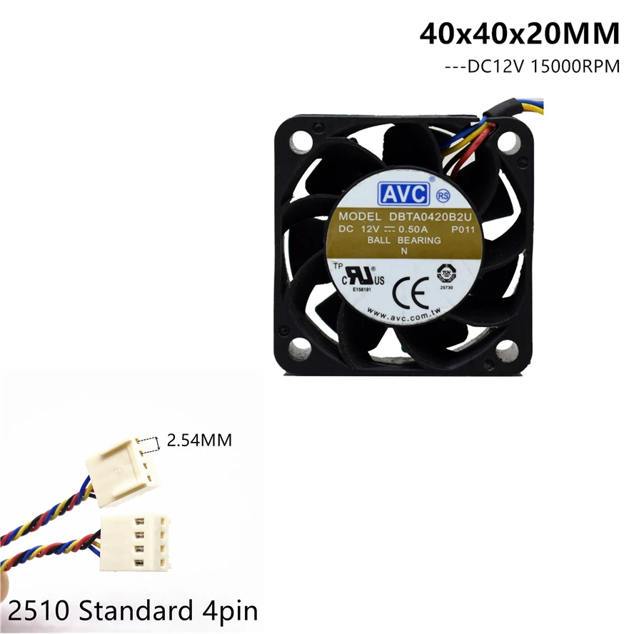 dbta0420b2u, CC 12v, 0.5a, 4pin, pwm
