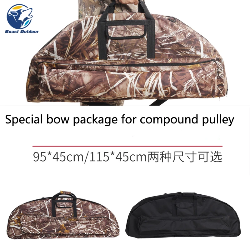 Bolsa de arco compuesto, funda de arco recurvo portador de manija de arco y flecha, Protector de arco de tiro con arco, novedad de 2019|Arco y flecha| -