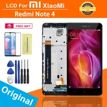 

Original 5.5 '' LCD Display For Xiaomi Redmi Note 4 LCD Touch Screen Digitizer Assembly For Redmi Note 4 LCD Display