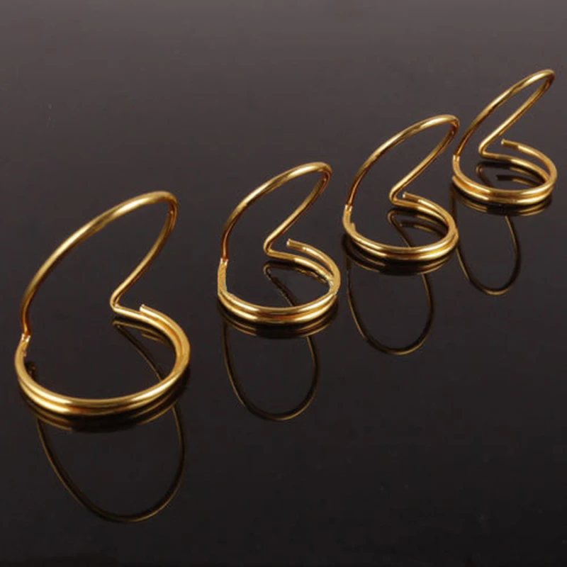 BMDT-4Pcs металлическая гитара pick s регулируемый палец пальца растягивающийся хороший выбор Высококачественная Гитара Аксессуары для бас-гитары