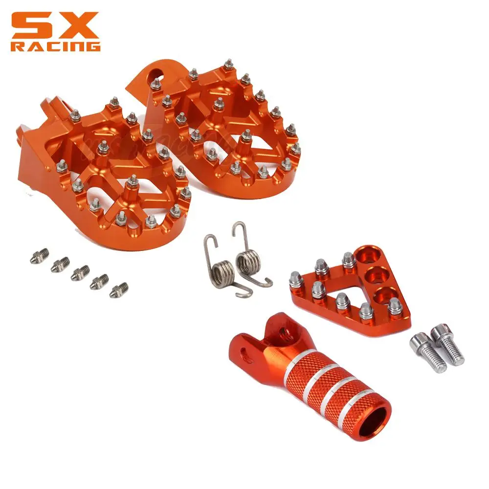 For KTM SX SXF XC XCF EXC EXCF XCW XCFW 125 150 -530 ADVENTURE 950 Motorcycle Footpegs Pin Shift lever Tip Foot Peg Pedals Rest