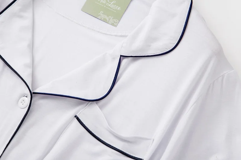 Новая распродажа уютные Модальные короткие наборы пижам для пары для женщин и мужчин пижамы корейские летние шорты с короткими рукавами пижамы для женщин