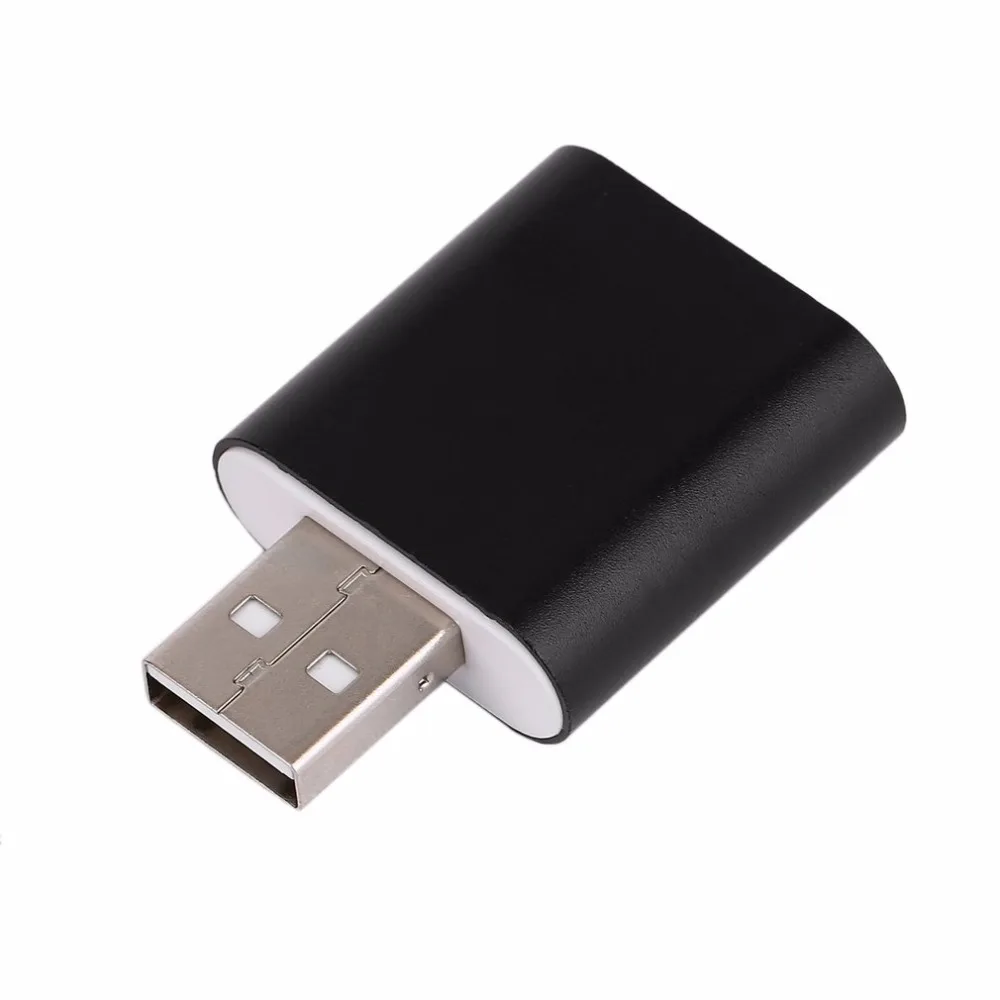 Внешний USB 2,0 7,1 CH аудио видео-переключатель Звуковая карта адаптер конвертер Тетрадь