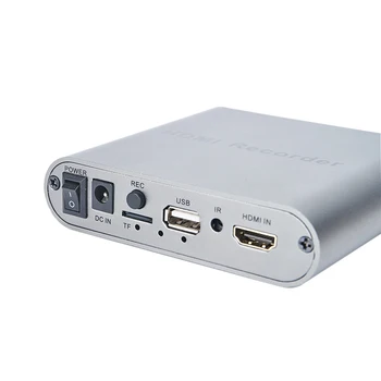

HD Recorder support 1080P and 720P HDMI video input support HDMI/VGA/CVBS video output