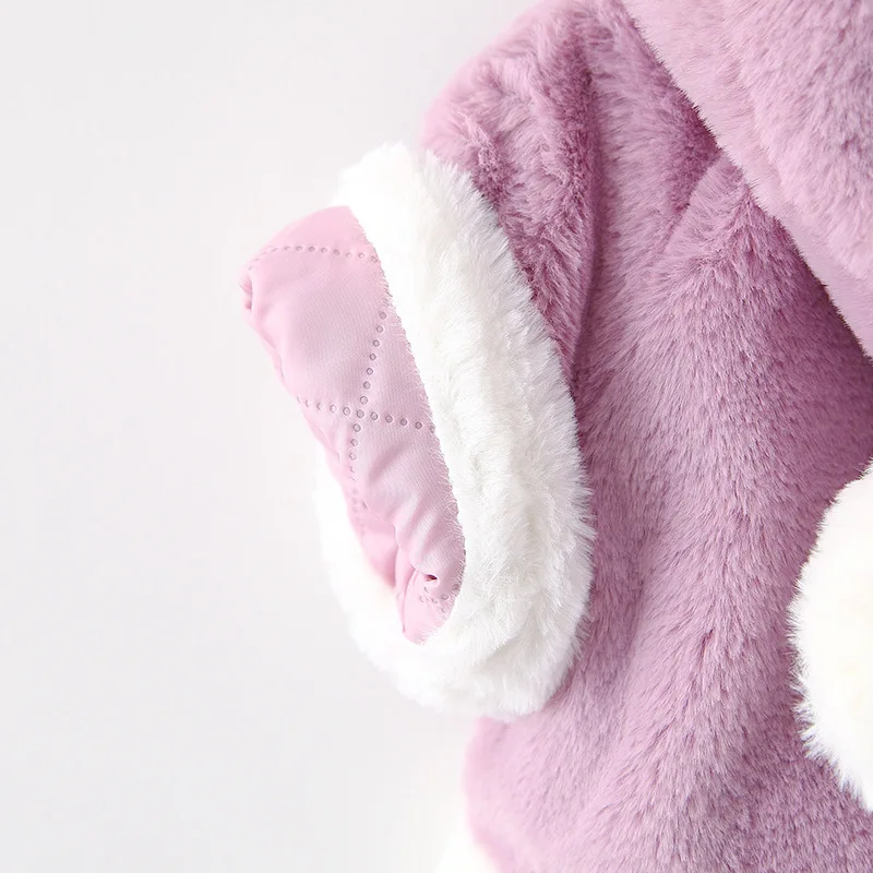 Милые детские пальто с ушками лося; плотная теплая осенне-зимняя верхняя одежда для новорожденных; плащ с капюшоном на Рождество и год; детские топы; куртки