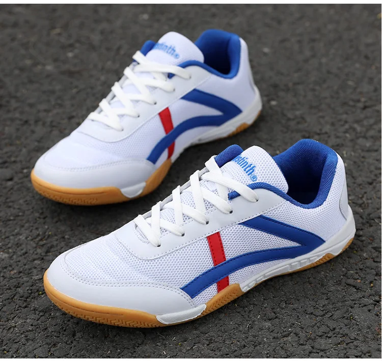 Unisex Indoor Training Table Tennis Shoes Men Shock Training Professional Sport Handball Sneakers Women Breathable Tennis Shoes