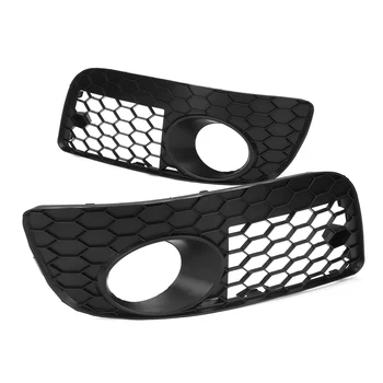 

Pair Honeycomb Hex Mesh Fog Light Open Vent Grilles For Volkswagen for VW for Jetta MK5 GTI GLI 2006-2009 Car Accesorios