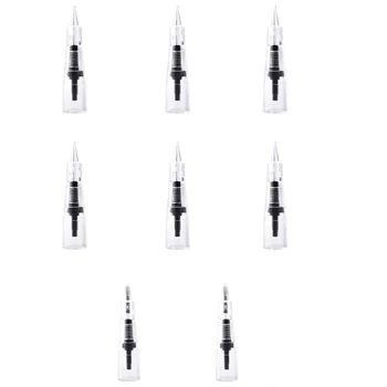 

5pcs 0.18 Tattoo Cartridge Needles Disposable Semi Permanent Makeup Eyebrow Lip Eye Tattoo Pen Machine Tattoo Supplies