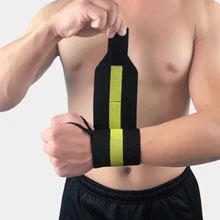 1 пара наручных напорных спортивных протекторов для фитнеса тяжелой атлетики тренировки запястья растяжение помощи бинт