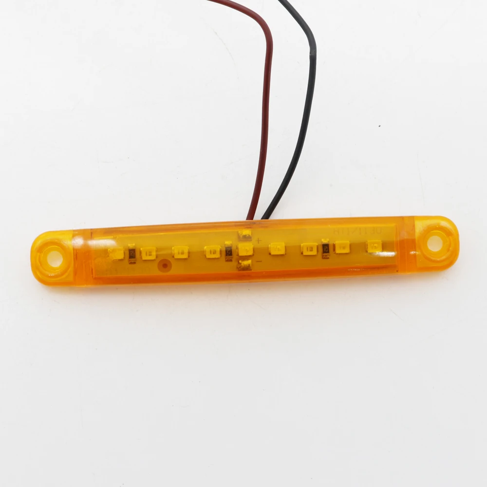 12V 24V 9SMD автобуса/грузовика/прицепа/светодиодные фонари для грузовика Авто боковой габаритный светильник Водонепроницаемый светодиодный светильник Светодиодные индикаторы на грузовиках парковка светильник