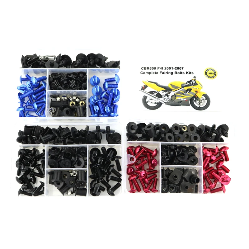 Stainless Fairing Bolt Screws Kit For Honda CBR600RR F4 1999-2007 F4i 2004-2007