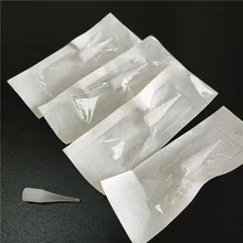 500 шт 0,35*50 мм Перманентный макияж бровей губы кончик татуировки иглы колпачки насадка для солнечного света и гигантского солнечного G-8650 машина для G-9740