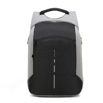 

Back-to-School Season Backpack Men's USB Backpack Multi-Function Computer Bag Lightweight Student Schoolbag
