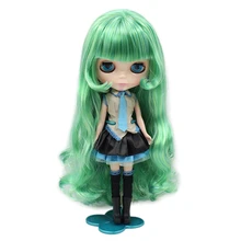 Ледяная фабрика Blyth кукла Мику мятного цвета вьющиеся волосы кукла с одеждой 6227/42038/4268