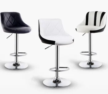 

Bar stool lift home front desk bar chair modern minimalist high stool back high bar stool