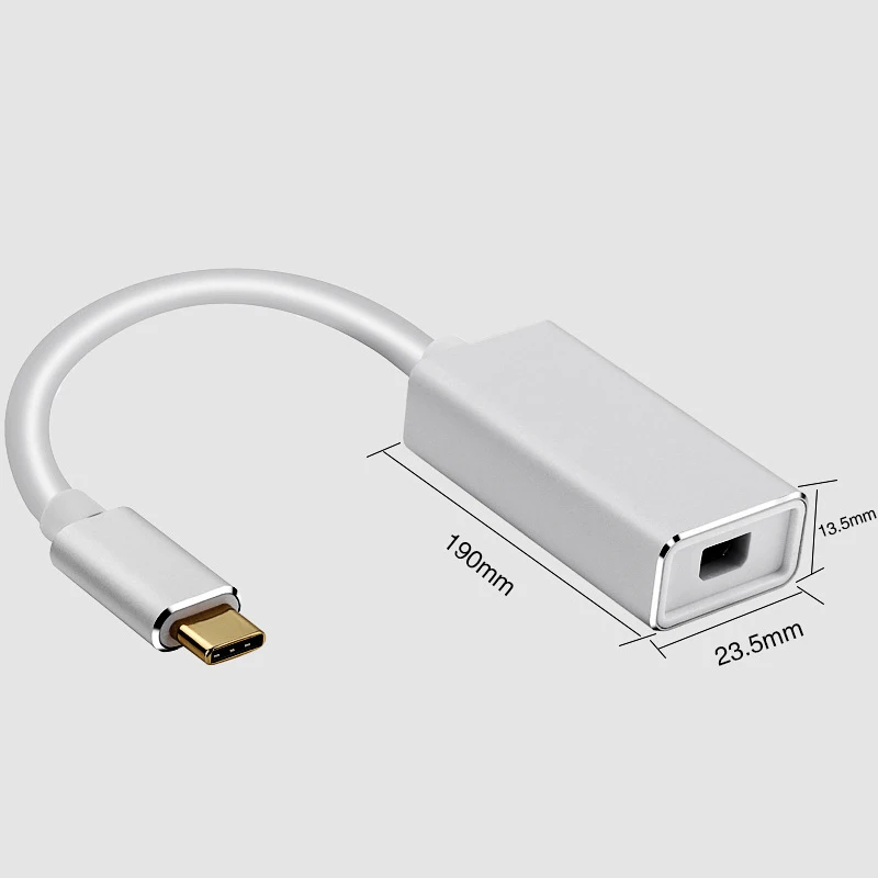 USB C к Мини DP 4K 60Hz Тип C к Мини адаптер портов дисплея для MacBook Pro