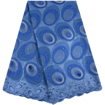 

Fashion African Dry Lace Fabrics High Quality Cotton Lace Blue 2019 African Dry Lace Fabric Swiss Voile Lace In Switzerland 1730
