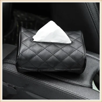 

Universal Auto Accessories Sun Visor Chair Back Hanging Tissue Box for BMW M5 M2 X6 M6 640i 640d 335d M1 M-Zero 545i 530xi