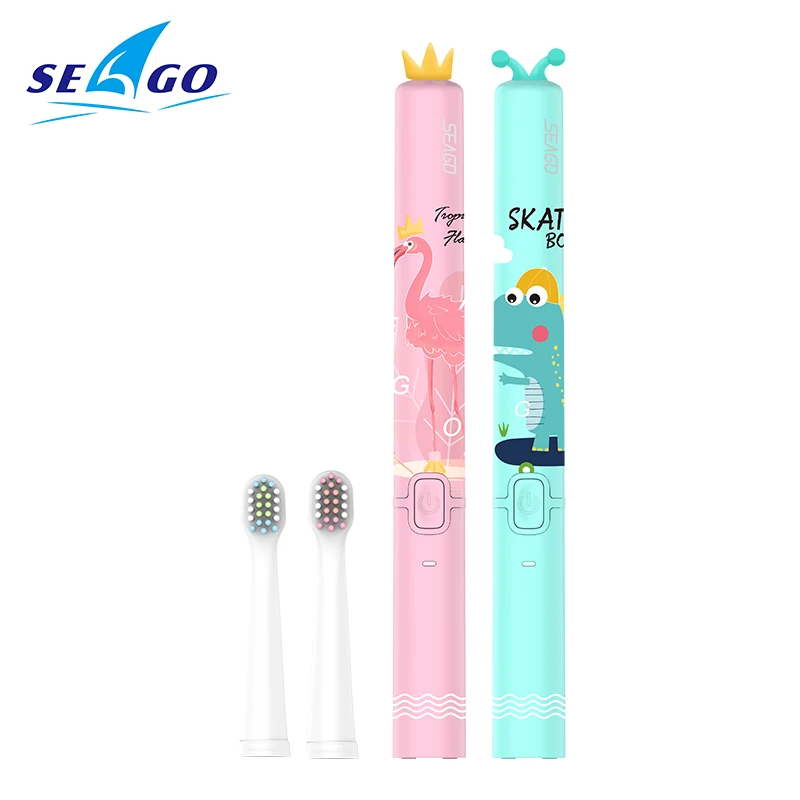 SEAGO USB Kids Electric Toothbrush Cute Soft Food-grade materials Dupont Bristle Rechargeable Ultrasonic Sonic Teeth Brush SEAGO USB Kids Electric Toothbrush Cute Soft Food-grade materials Dupont Bristle Rechargeable Ultrasonic Sonic Teeth Brush