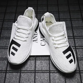 

New Man Causal Shoes Fashion mesh Breathable Blade Running Shoes Non-slip Shock Absorber Comfortable Sports Zapatos De Hombre