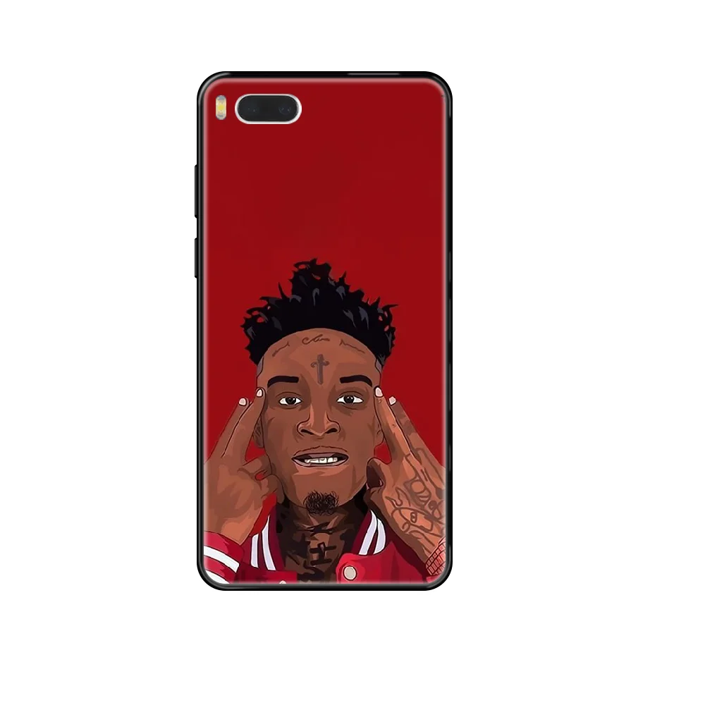Rapper kodak black Phone case For Xiaomi Redmi Mi 3 5 6 8 9 A1 2 Max3 Mix2 X SE Lite Pro black pretty cover fashion coque