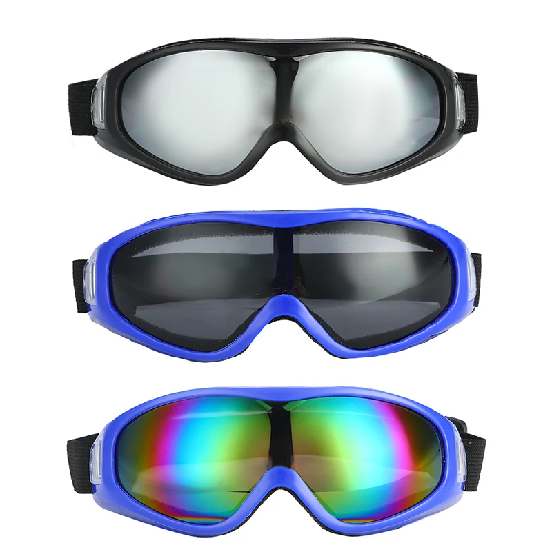 Windproof Safety UV400 Glasses Goggles Outdoor Sports Welding Glasses Ski Goggles Dustproof Glasses for Skiing Moto Cycling