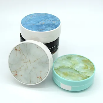 

Simple Marble Contacts Lenses Travel Case, Round Contacts Lenses Container for Travel,