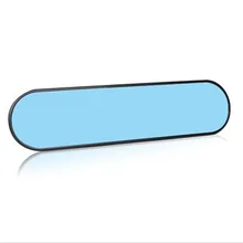 Антибликовый синий фильтр большое видение авто зеркало заднего вида прозрачный интерьер зеркало заднего вида круговой шарик изогнутая поверхность синий фильтр