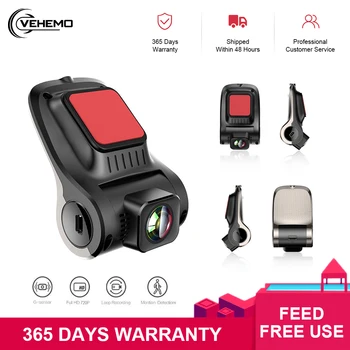 

VEHEMO HD Dash Cam Dvr Dash Camera Car DVR ADAS Dashcam Dvr Car recorder dash Cam Night Version HD 1080P Auto Recorder