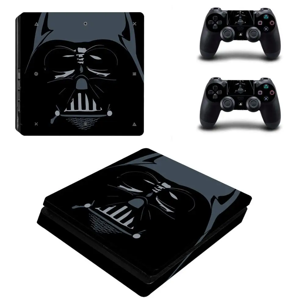 Star Wars PS4 Slim Stickers Play station 4 Skin Sticker Decals For PlayStation 4 PS4 Slim Console and Controller Skins Vinyl - Цвет: YSP4S-0564