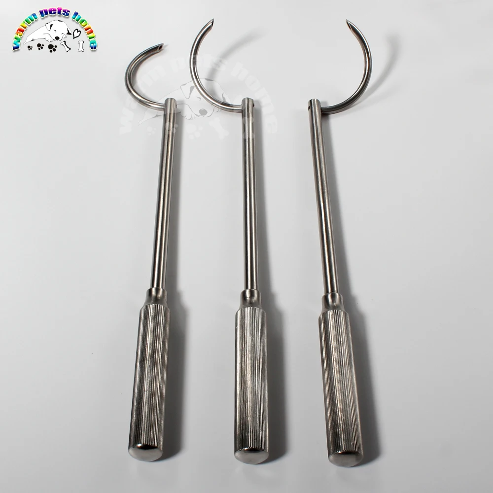 Instrumentos de cirugía ortopédica para uso veterinario, guía de alambre de acero con orificio de 2,0mm de diámetro