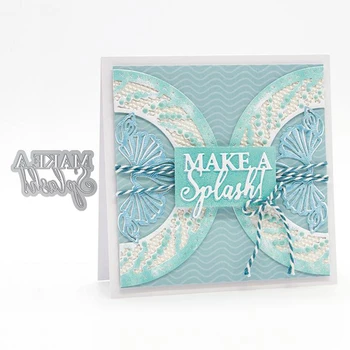 

English Alphabet Box Craft Metal Cutting Frame Templates Scrapbooking Embossing Paper Cards Photo Album Craft Stencils Dies