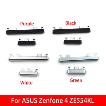 

10Pcs/Lot,Side Power Key +Volume Button For ASUS Zenfone 4 ZE554KL 5.5" Replacement Parts