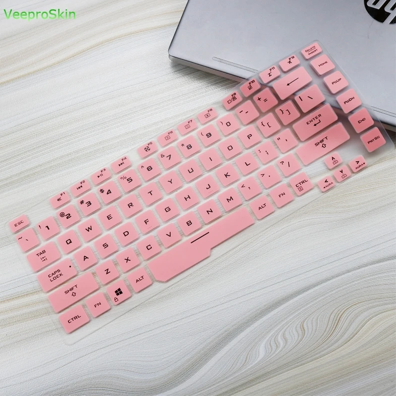 Для ASUS ROG strix G GL531G GL531GU GL531GD GL531 шрам III GL531GT GL531GV 15 15,6 дюймов чехол для клавиатуры ноутбука протектор - Цвет: pink