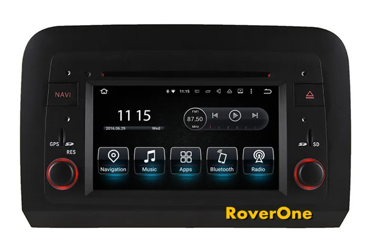 Автомагнитола с сенсорным экраном для Fiat Croma 2005 2012 Android 7 1 стерео DVD GPS навигация